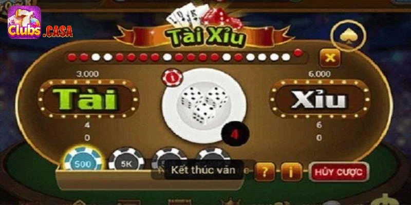 Giới thiệu về luật chơi game Tài xỉu trực tuyến 7Club